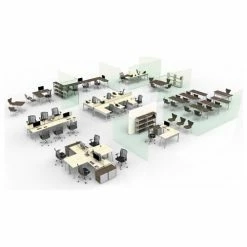 Linea Italia® Translucent Polycarbonate Desktop Partition Privacy Panel, 47"W -Server & Expediter Supplies Sales 175604 X