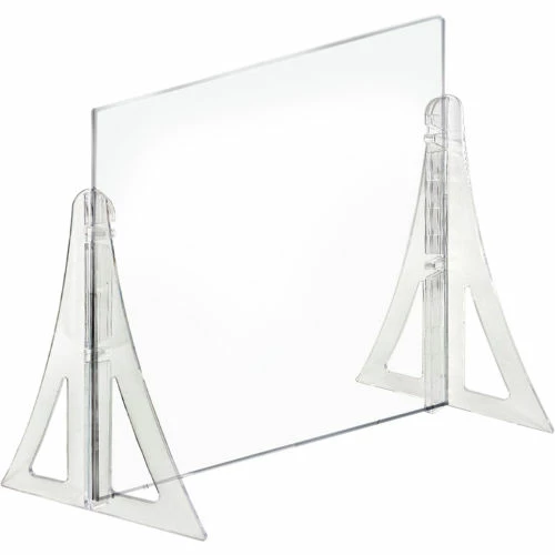 Global Approved 179770-187 Counter Cashier Shield Acrylic 20"W x 26"H 3 Global Approved 179770-187 Counter Cashier Shield Acrylic 20"W x 26"H