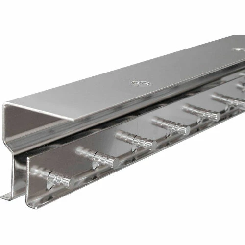 Global Industrial Save-T Loc™ 3' L Deluxe Strip Curtain Door Mounting Bracket Kit 4 Global Industrial Save-T Loc™ 3' L Deluxe Strip Curtain Door Mounting Bracket Kit - Image 2