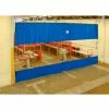 Global Industrial Blue Curtain Wall Partition with Clear Vision Strip 12 x 8 1 Global Industrial Blue Curtain Wall Partition with Clear Vision Strip 12 x 8 -Server & Expediter Supplies Sales 30251653