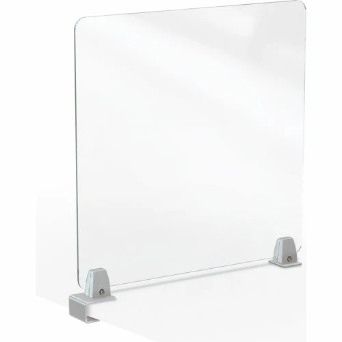 MooreCo Clear Acrylic 24"H x 23"W Center Clamp Acrylic Panel 4mm Thick 3 MooreCo Clear Acrylic 24"H x 23"W Center Clamp Acrylic Panel 4mm Thick