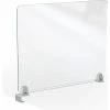 MooreCo Clear Acrylic 24"H x 29"W Center Clamp Acrylic Panel 4mm Thick -Server & Expediter Supplies Sales 45263 01