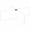 Quantum School Table Divider, 4 Way, 47"W x 13"H, White Kraft 2 Quantum School Table Divider, 4 Way, 47"W x 13"H, White Kraft -Server & Expediter Supplies Sales 4WD47X13FW 5000 01