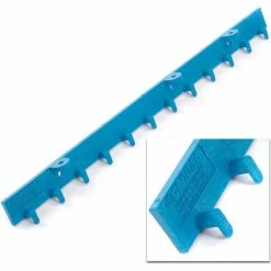 Global Industrial™ 6'L Standard Strip Curtain Door Mounting Bracket Kit - (3) 2' Sections