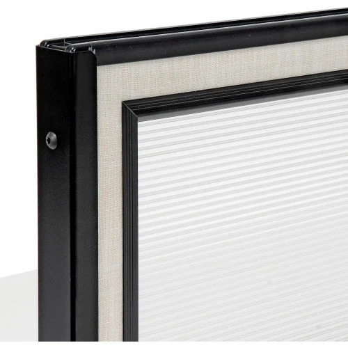 Interion By Global Industrial Interion® Translucent Partition For Double Collaboration Desk 12 Interion By Global Industrial Interion® Translucent Partition For Double Collaboration Desk - Image 10