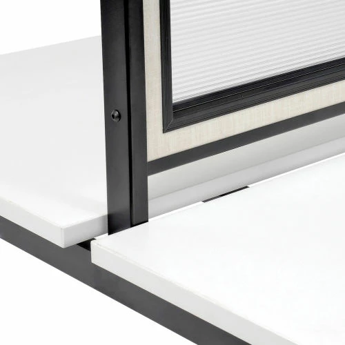 Interion By Global Industrial Interion® Translucent Partition For Double Collaboration Desk 13 Interion By Global Industrial Interion® Translucent Partition For Double Collaboration Desk - Image 11