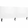 Interion By Global Industrial Interion® Mounted Clear Desk Divider, 60"W x 24"H 1 Interion By Global Industrial Interion® Mounted Clear Desk Divider, 60"W x 24"H -Server & Expediter Supplies Sales 695842