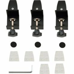 Interion By Global Industrial Interion® Mounted Clear Desk Divider, 60"W x 24"H -Server & Expediter Supplies Sales 695842 04