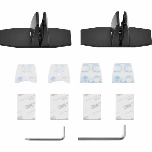 Interion By Global Industrial Interion® Freestanding Clear Desk Divider, 48"W x 24"H 7 Interion By Global Industrial Interion® Freestanding Clear Desk Divider, 48"W x 24"H - Image 5