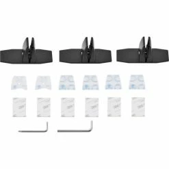 Interion By Global Industrial Interion® Freestanding Clear Desk Divider, 60"W x 24"H -Server & Expediter Supplies Sales 695845 04