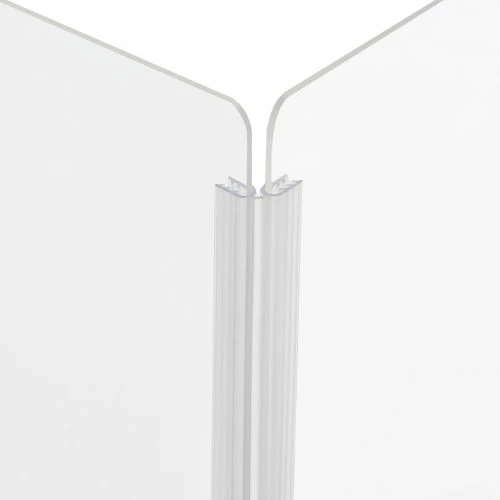 Interion By Global Industrial Interion® Tri-Fold Acrylic Desk Shield, 40"W x 11"D x 30"H, Clear 6 Interion By Global Industrial Interion® Tri-Fold Acrylic Desk Shield, 40"W x 11"D x 30"H, Clear - Image 4