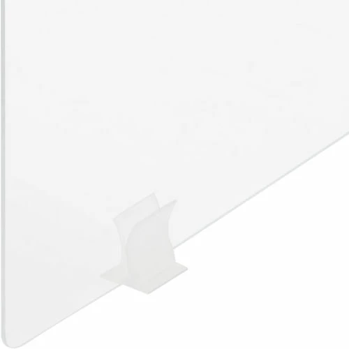 Interion By Global Industrial Interion® Tri-Fold Acrylic Desk Shield, 40"W x 11"D x 30"H, Clear 7 Interion By Global Industrial Interion® Tri-Fold Acrylic Desk Shield, 40"W x 11"D x 30"H, Clear - Image 5