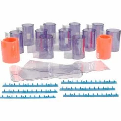 Global Industrial™ Standard Grade Smooth Clear Strip Door Curtain 8'W x 13'H