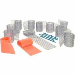 Global Industrial™ Scratch Resistant Strip Door Curtain 6'W x 10'H -Server & Expediter Supplies Sales 786112 08 30