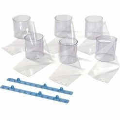 Global Industrial™ Pedestrian Strip Door Curtain 6'W x 7'H -Server & Expediter Supplies Sales 786146 02