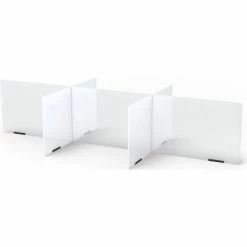 Jonti-Craft® See-Thru Table Divider Shields - 6 Station - 70-1/2"W x 29-1/2"D x 16"H