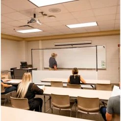 Anchor Industries. Anchor Porta-Shield Freestanding Vinyl Divider, 6'W x 6-1/2'H - Clear/White -Server & Expediter Supplies Sales 9999080 13