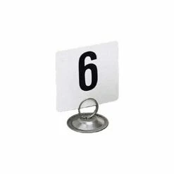 American Metalcraft 4100 - Table Numbers, Numbers 1 Thru 100, 4" Square