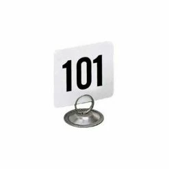American Metalcraft 4150 - Table Numbers, Numbers 101 Thru 150, 4" Square
