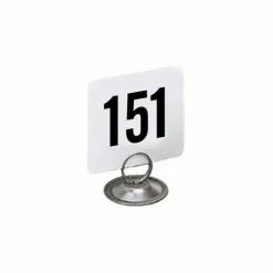 American Metalcraft 4200 - Table Numbers, Numbers 151 Thru 200, 4" Square