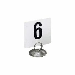 American Metalcraft 450 - Table Numbers, Numbers 1 Thru 50, 4" Square
