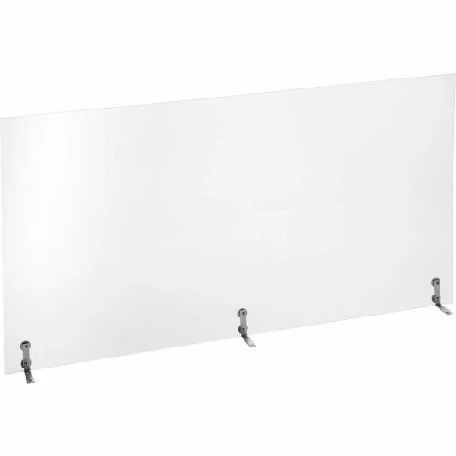 American Metalcraft Clear Booth Guard - 46"W x 24"H - Acrylic 3 American Metalcraft Clear Booth Guard - 46"W x 24"H - Acrylic