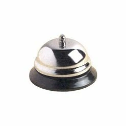 American Metalcraft CB338 - Call Bell, 3-3/8" Dia., Nickel Plated Steel