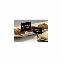 American Metalcraft CLIPIT2 - Sign Clip, Alligator Style Ends, Double Sided, Flexible