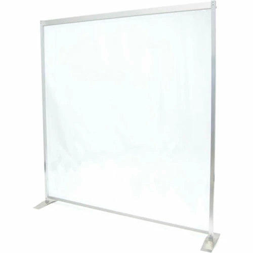 American Metalcraft Clear Freestanding Partition - 72"W x 72"H - Clear 3 American Metalcraft Clear Freestanding Partition - 72"W x 72"H - Clear