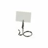 American Metalcraft SAC35 - Alligator Clip Card Holder, Swirly Base, "S" Design, Chrome 1 American Metalcraft SAC35 - Alligator Clip Card Holder, Swirly Base, "S" Design, Chrome -Server & Expediter Supplies Sales AIM SAC35