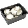 Winco PL-7K - Dish Box, Black, 21-1/2"D x 15-3/4"W x 7-1/4"H, NSF 2 Winco PL-7K - Dish Box, Black, 21-1/2"D x 15-3/4"W x 7-1/4"H, NSF -Server & Expediter Supplies Sales B1357721 1