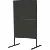 Built Systems Built System Freestanding Steel Partition, Double Panel, 40" x 72", Black 1 Built Systems Built System Freestanding Steel Partition, Double Panel, 40" x 72", Black -Server & Expediter Supplies Sales BS9 122226