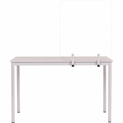 MasterVision Frameless Desk Glass Protector with Clamps, 35-2/5"W x 35-2/5"H 6 MasterVision Frameless Desk Glass Protector with Clamps, 35-2/5"W x 35-2/5"H - Image 4