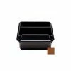 Cambro Cambox®, 2 Compartments, 15-5/8"L X 20-1/2"W X 4-7/8"H, Hi-Gloss Plastic, Dark Brown - Pkg Qty 12 -Server & Expediter Supplies Sales CAB 1621CBP131