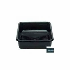 Cambro 1722CBP110 - Cambox 16-7/8"L x 21-7/8"W x 4-3/4"H, Hi-Gloss Plastic, Black - Pkg Qty 12