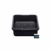 Cambro 21157CBP110 - Cambox (Includes Handle)15-3/16"L x 20-3/16"W x 6-15/16"D Black - Pkg Qty 12 -Server & Expediter Supplies Sales CAB 21157CBP110