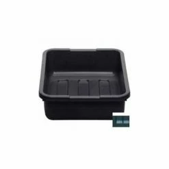 Cambro 21157CBP110 - Cambox (Includes Handle)15-3/16"L x 20-3/16"W x 6-15/16"D Black - Pkg Qty 12