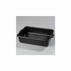 Carlisle 4401003 - Comfort Curve™ Bus Box 20" x 15" x 5", Black - Pkg Qty 12