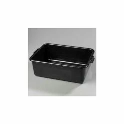 Carlisle 4401103 - Comfort Curve™ Bus Box 20", 15", 7", Black - Pkg Qty 12