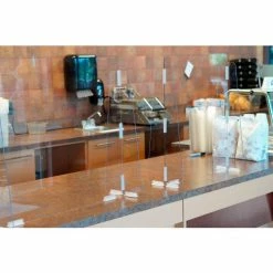 Vestil Cashier Guard, Polycarbonate 23"W x 28"H -Server & Expediter Supplies Sales CG1 PA AA 01 C