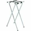 Gaychrome Tray Stand, 19" x 16" Top x 36" High, Extra Tall "back-saver", 2-1/4" Black Straps (Single Pack)