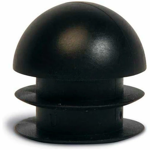 Gaychrome Replacement Round Foot Plug, 1", Black, 24/Pk. 3 Gaychrome Replacement Round Foot Plug, 1", Black, 24/Pk.