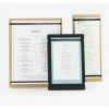 Cal-Mil 2034-57-13 Menu Board 5"W x 7"H Black - Pkg Qty 6 -Server & Expediter Supplies Sales CP6 2034 57 13