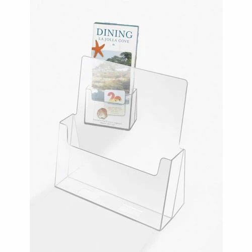 Cal-Mil 210 Brochure Rack 8-1/2"W x 10"H - Pkg Qty 6 3 Cal-Mil 210 Brochure Rack 8-1/2"W x 10"H - Pkg Qty 6