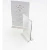 Cal-Mil 512 Classic T-Type Tabletop Cardholder 4"W x 6"H - Pkg Qty 24 1 Cal-Mil 512 Classic T-Type Tabletop Cardholder 4"W x 6"H - Pkg Qty 24 -Server & Expediter Supplies Sales CP6 512