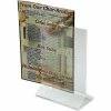 Winco ATCH-46 Table Card Holder, Acrylic - Pkg Qty 12 1 Winco ATCH-46 Table Card Holder, Acrylic - Pkg Qty 12 -Server & Expediter Supplies Sales DWL ATCH 46