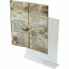 Winco ATCH-811 Table Card Holder, Acrylic - Pkg Qty 12 -Server & Expediter Supplies Sales DWL ATCH 811