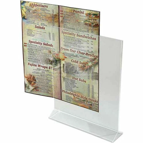 Winco ATCH-811 Table Card Holder, Acrylic - Pkg Qty 12 3 Winco ATCH-811 Table Card Holder, Acrylic - Pkg Qty 12