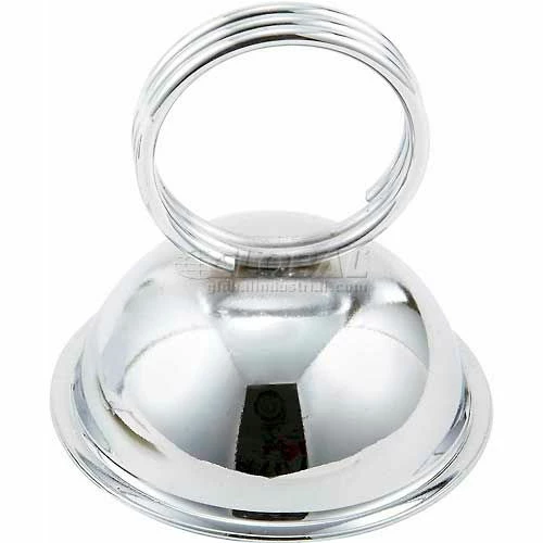 Winco MH-2 Ring Clip Menu Holder, 5-1/2"W, 2-1/8"H, Stainless Steel - Pkg Qty 10 3 Winco MH-2 Ring Clip Menu Holder, 5-1/2"W, 2-1/8"H, Stainless Steel - Pkg Qty 10