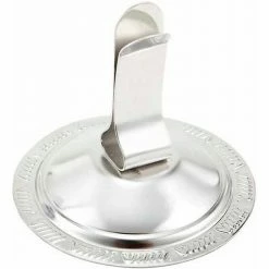 Winco MH-2C Single Clip Menu Holder, 2-1/2"W, 2"H, Stainless Steel - Pkg Qty 12